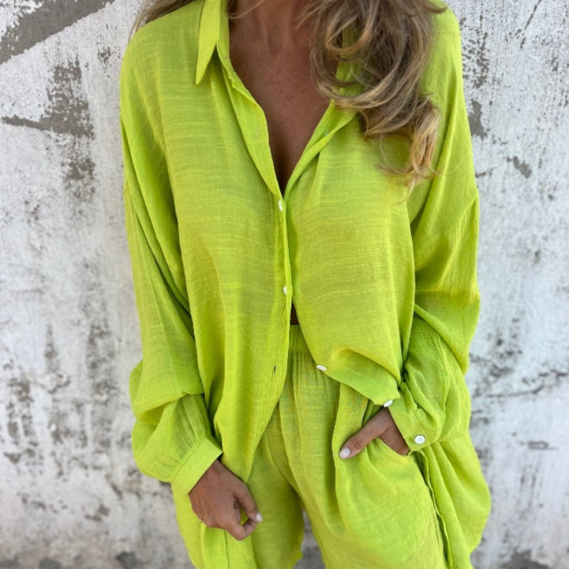 Abigail™ | Relaxed Polo Set