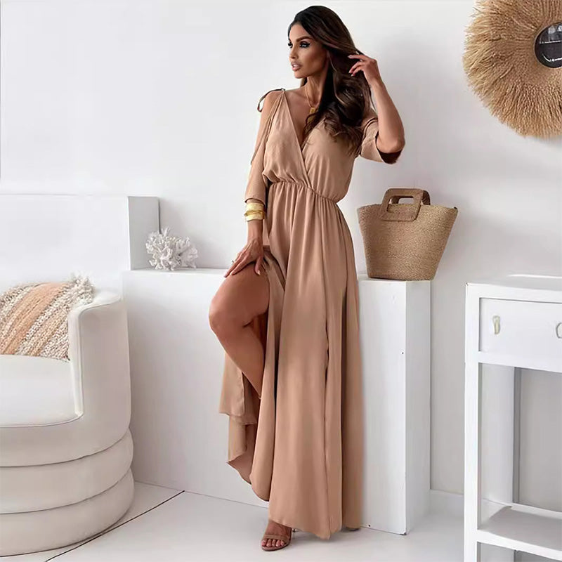 Olivia™ | Elegant Maxi Dress with Split