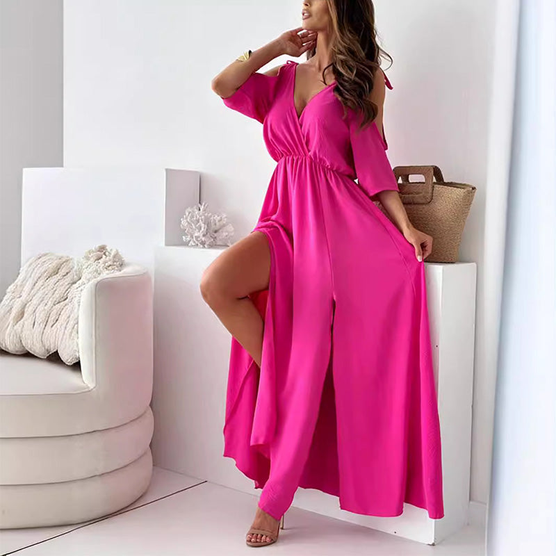 Olivia™ | Elegant Maxi Dress with Split