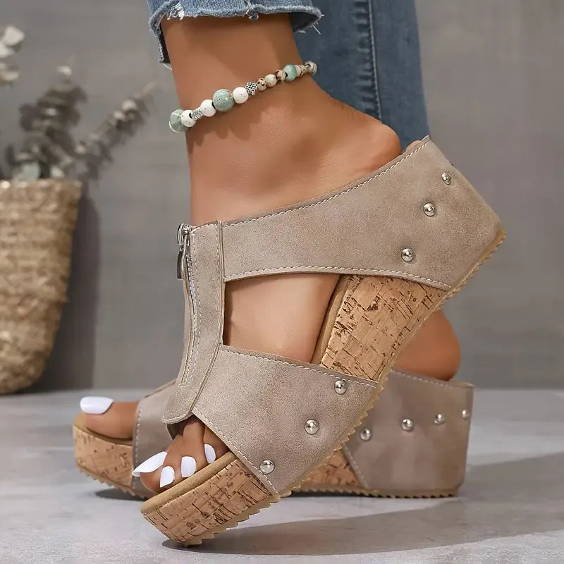 Piper™ | Chic Wedge Sandals