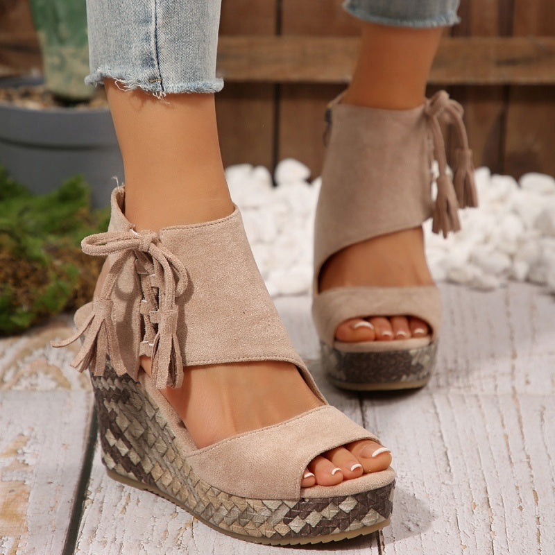Mary™ | Boho Chic Woven Sandals