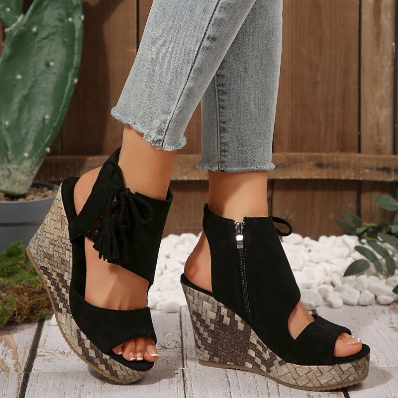 Mary™ | Boho Chic Woven Sandals