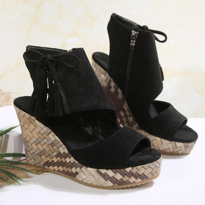 Mary™ | Boho Chic Woven Sandals