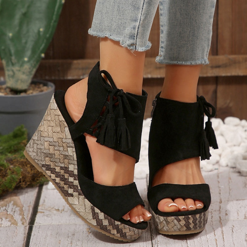 Mary™ | Boho Chic Woven Sandals