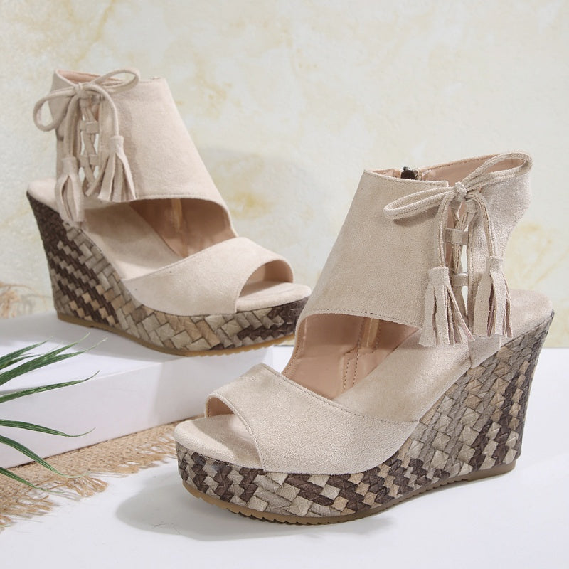 Mary™ | Boho Chic Woven Sandals