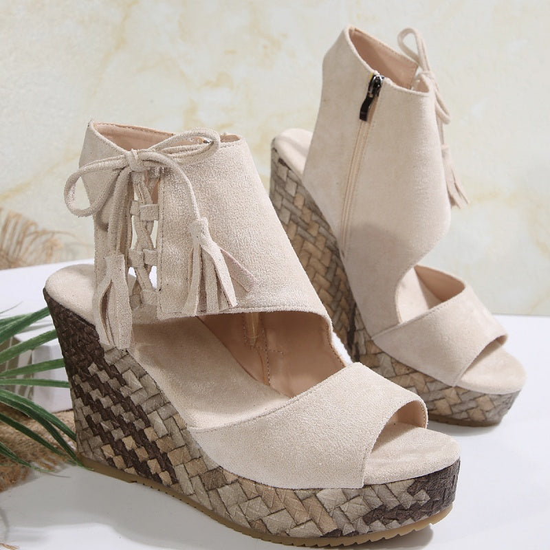 Mary™ | Boho Chic Woven Sandals
