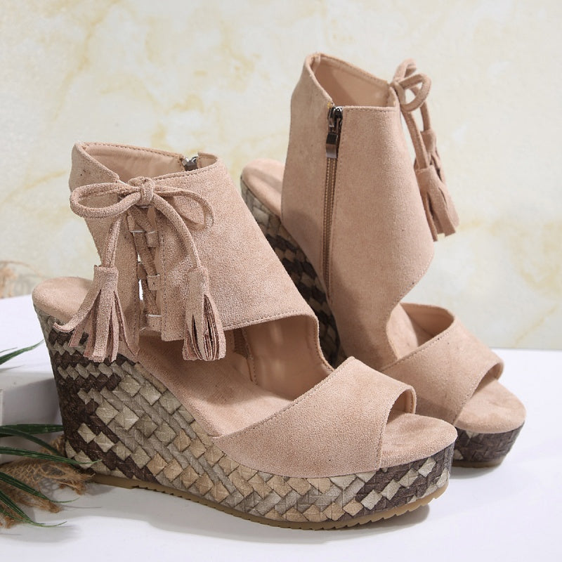 Mary™ | Boho Chic Woven Sandals