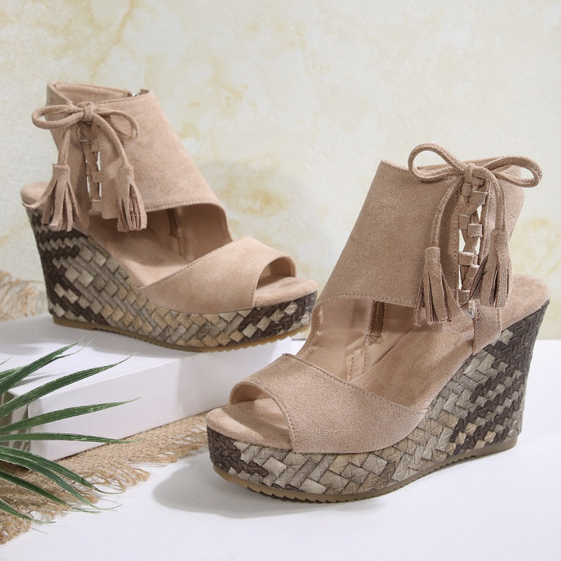 Mary™ | Boho Chic Woven Sandals