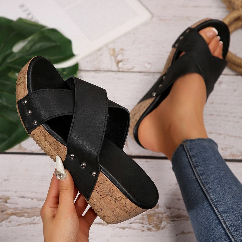 Rose™ | Boho Wedge Sandals
