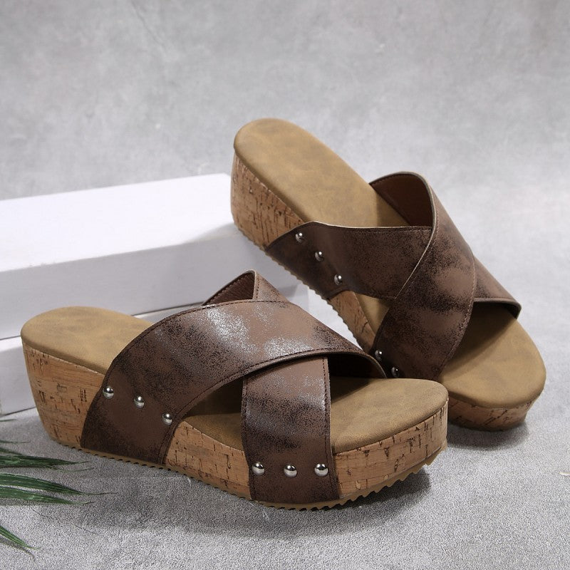 Rose™ | Boho Wedge Sandals