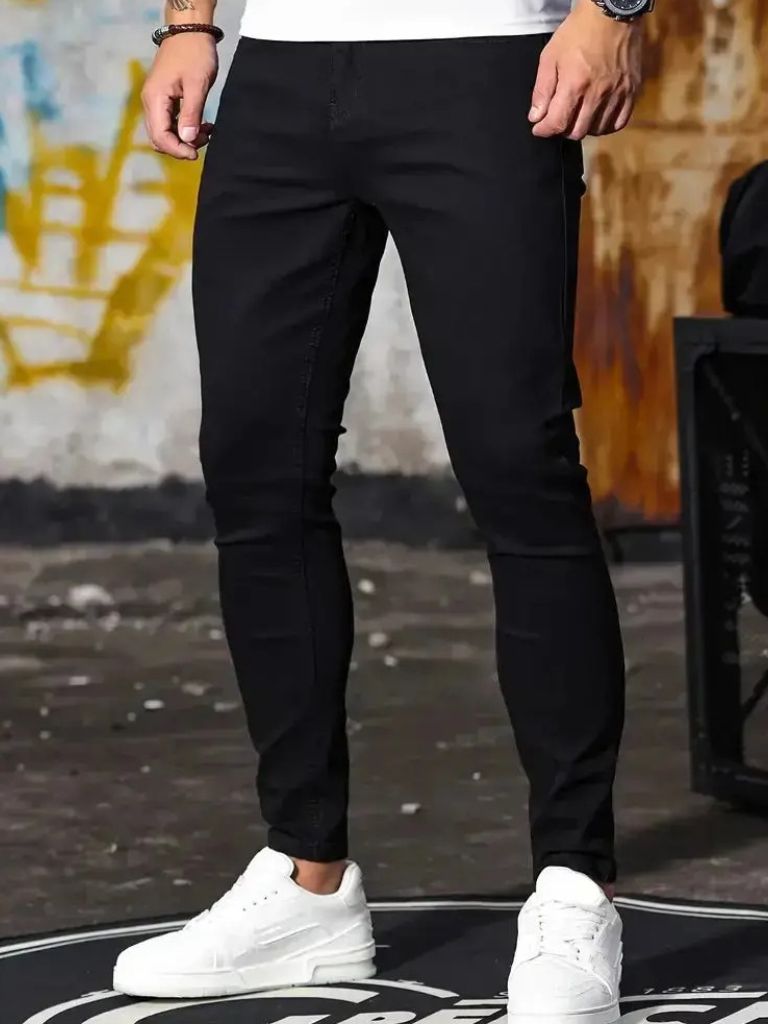 Stretchy Skinny Denim Jeans Trousers - CAAYWORLD CAAYWORLD