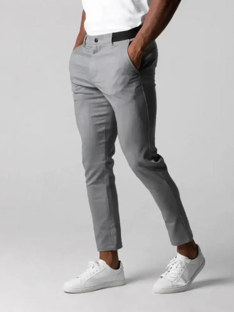 Stretchy Slim Trousers - CAAYWORLD CAAYWORLD