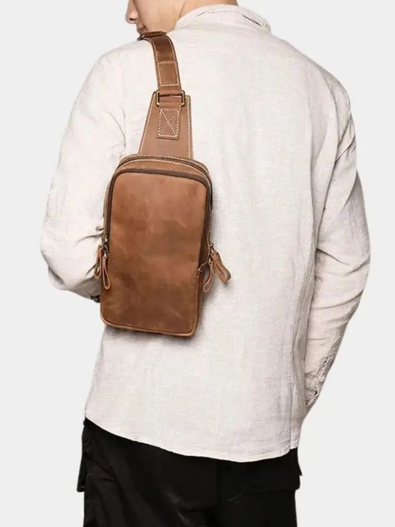 The Vanguard Leather Bag - CAAYWORLD CAAYWORLD