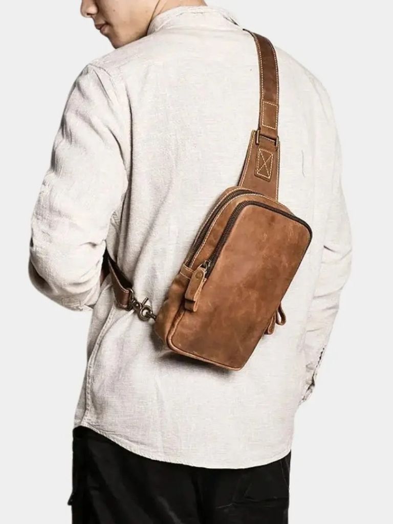 The Vanguard Leather Bag - CAAYWORLD CAAYWORLD
