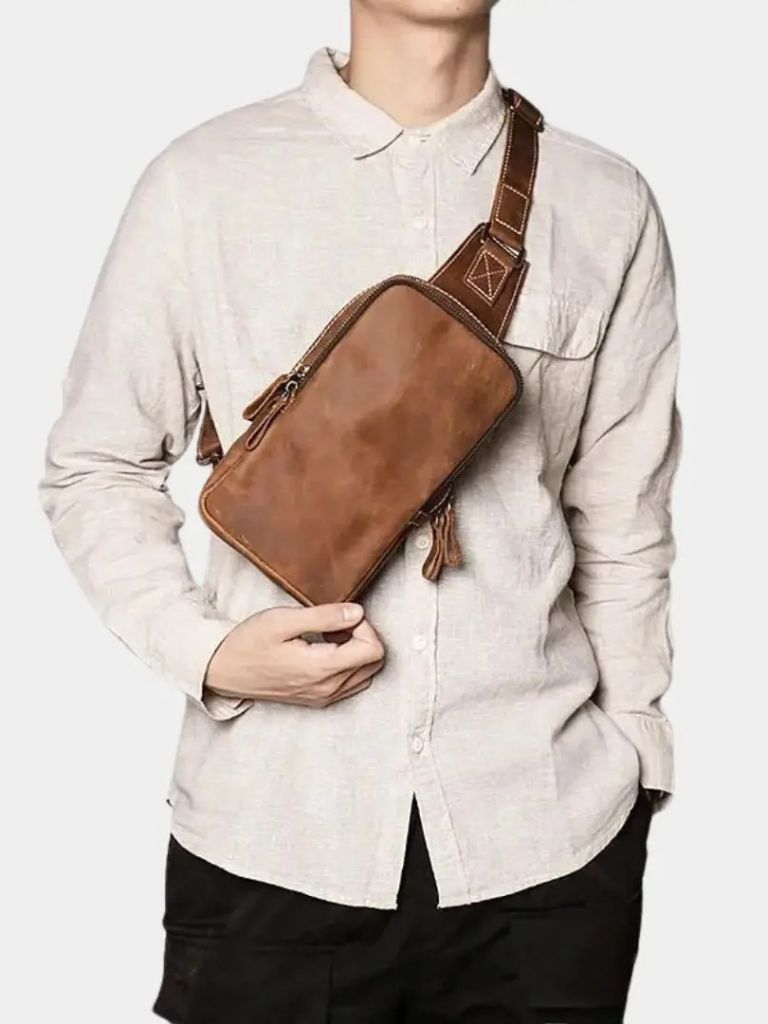 The Vanguard Leather Bag - CAAYWORLD CAAYWORLD