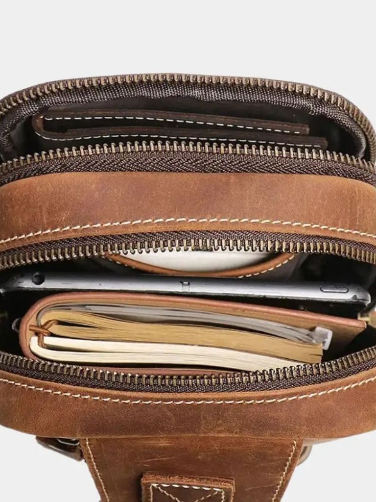 The Vanguard Leather Bag - CAAYWORLD CAAYWORLD
