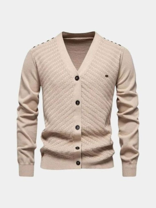 V Neck Knitwear Cardigan - CAAYWORLD CAAYWORLD