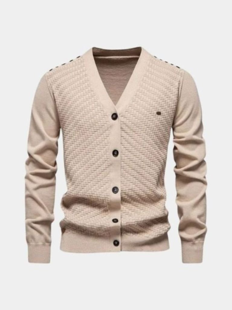 V Neck Knitwear Cardigan - CAAYWORLD CAAYWORLD