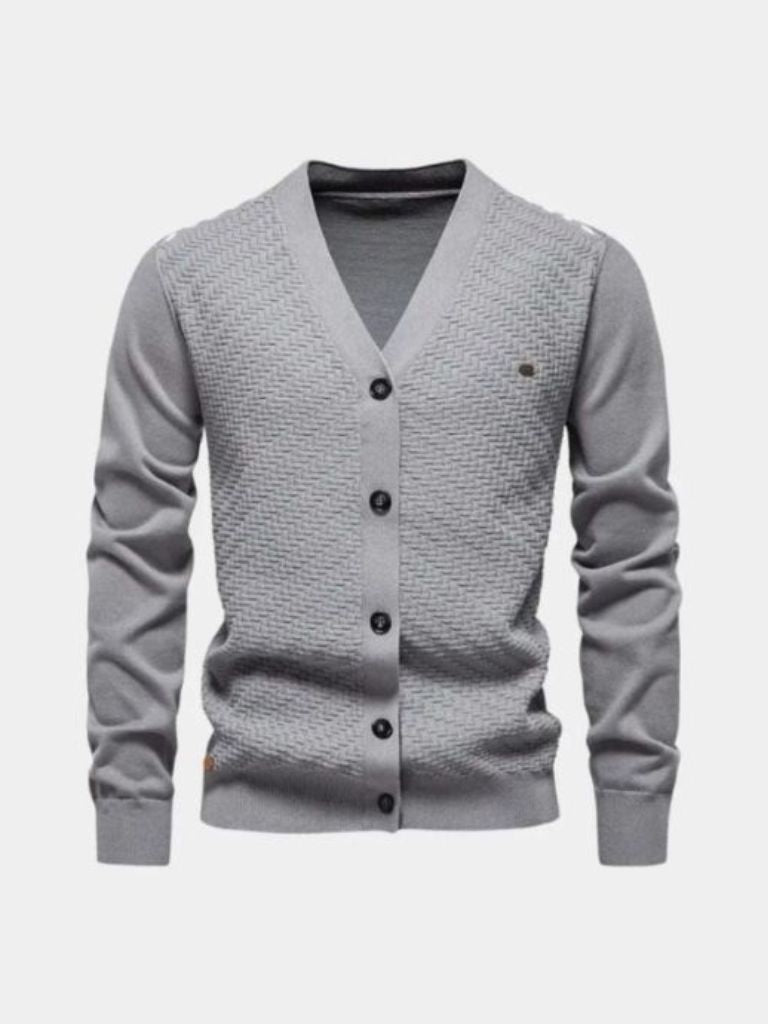 V Neck Knitwear Cardigan - CAAYWORLD CAAYWORLD
