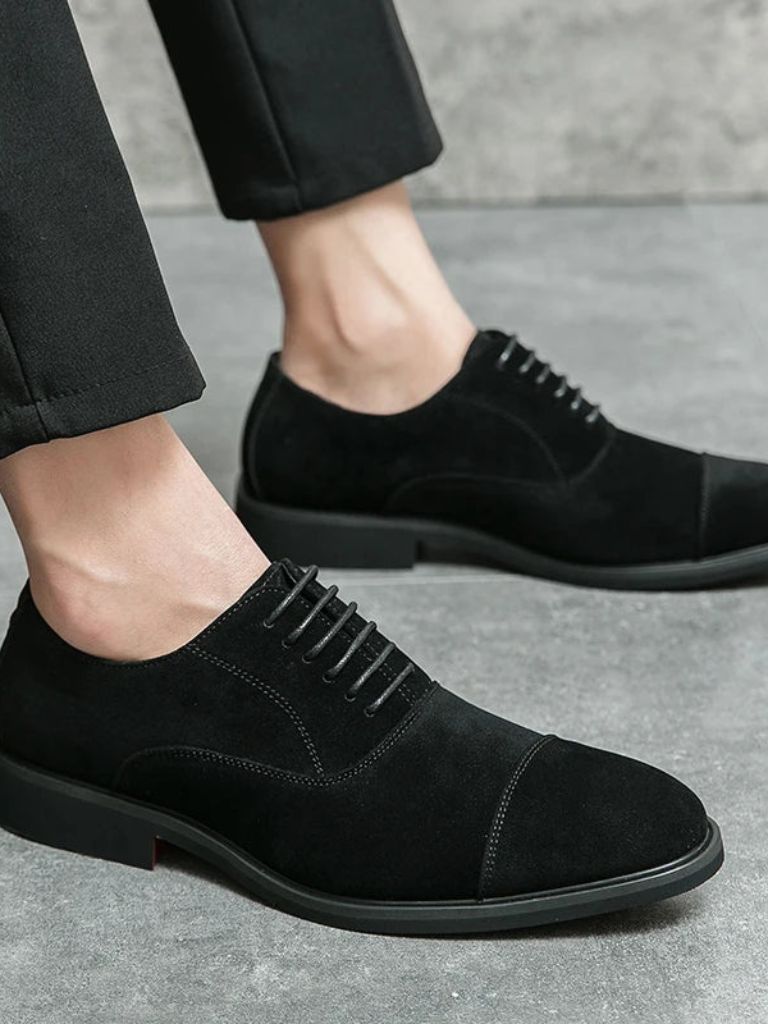 Velvet Monarch Derby Shoes - CAAYWORLD CAAYWORLD