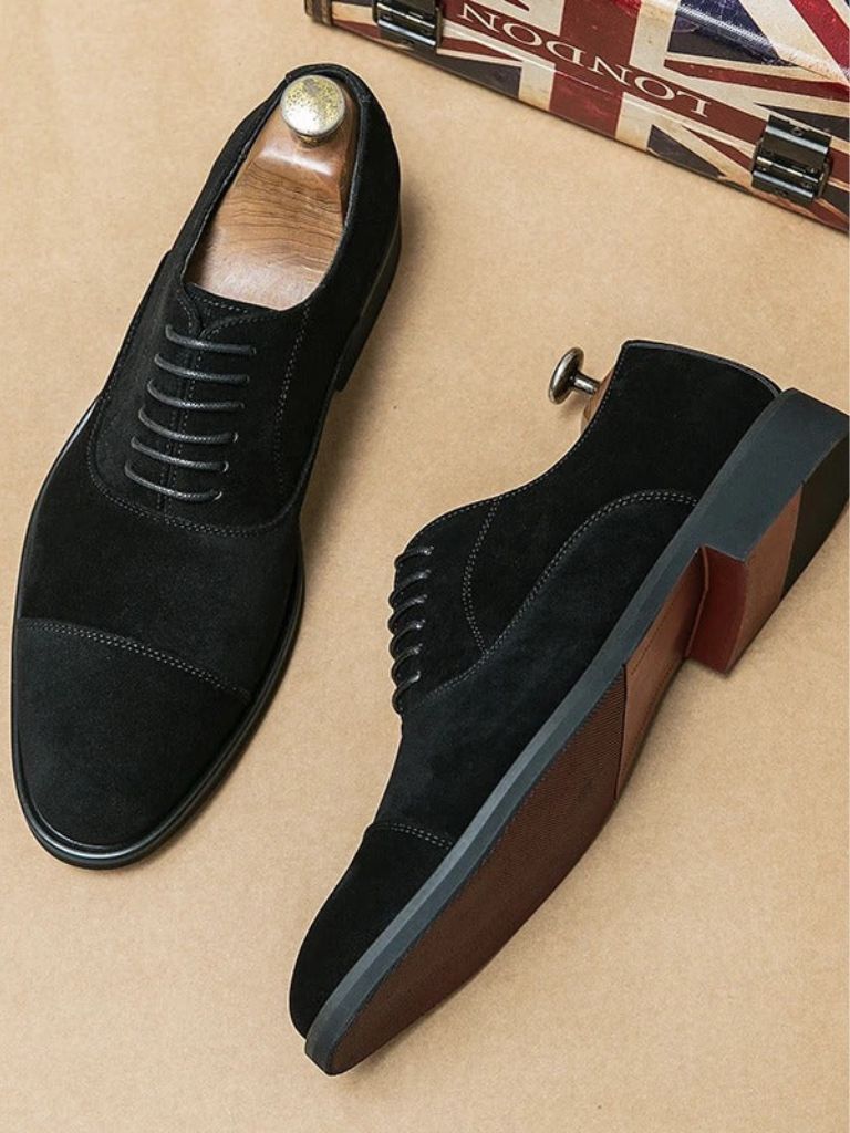 Velvet Monarch Derby Shoes - CAAYWORLD CAAYWORLD