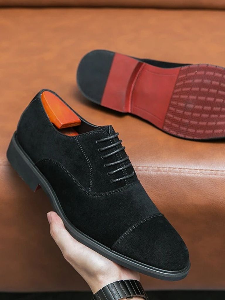 Velvet Monarch Derby Shoes - CAAYWORLD CAAYWORLD