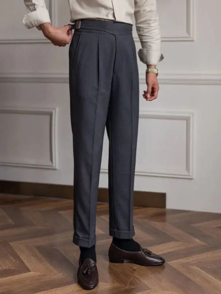 Vintage British Style Trousers - CAAYWORLD CAAYWORLD