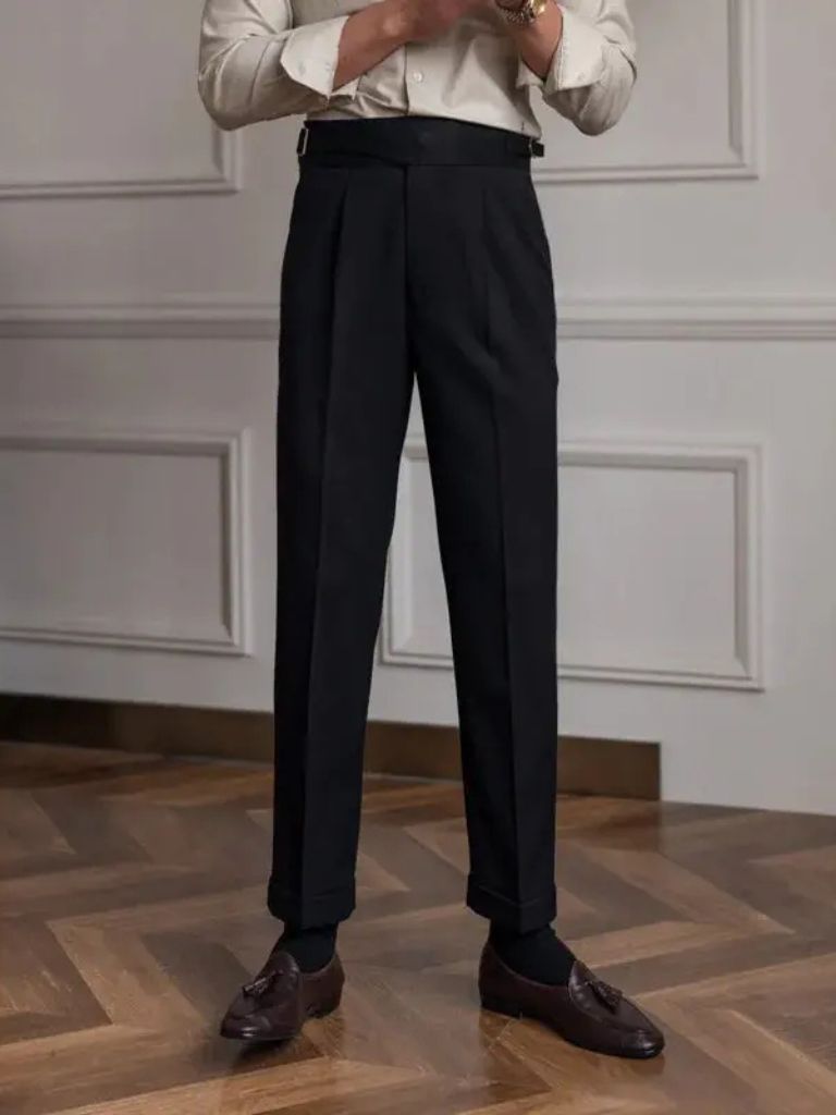 Vintage British Style Trousers - CAAYWORLD CAAYWORLD