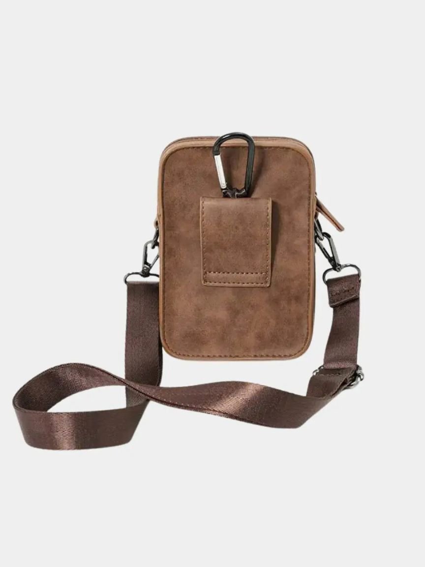 Vintage Mini Leather Crossbody Shoulder Bag - CAAYWORLD CAAYWORLD