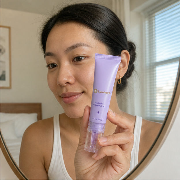 Representative mirror routine with the integrated Luminorb roller tube