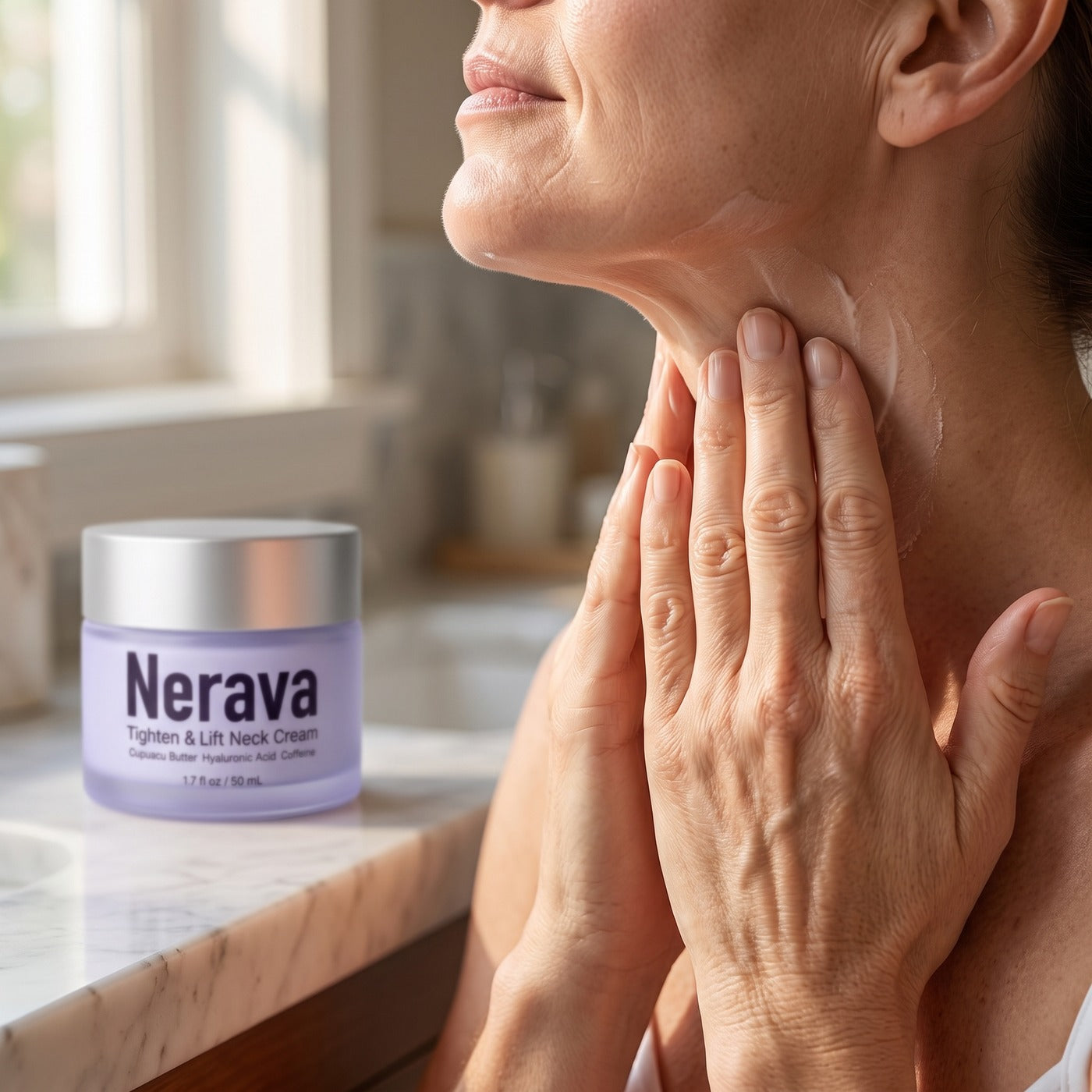 Nerava three step neck care routine