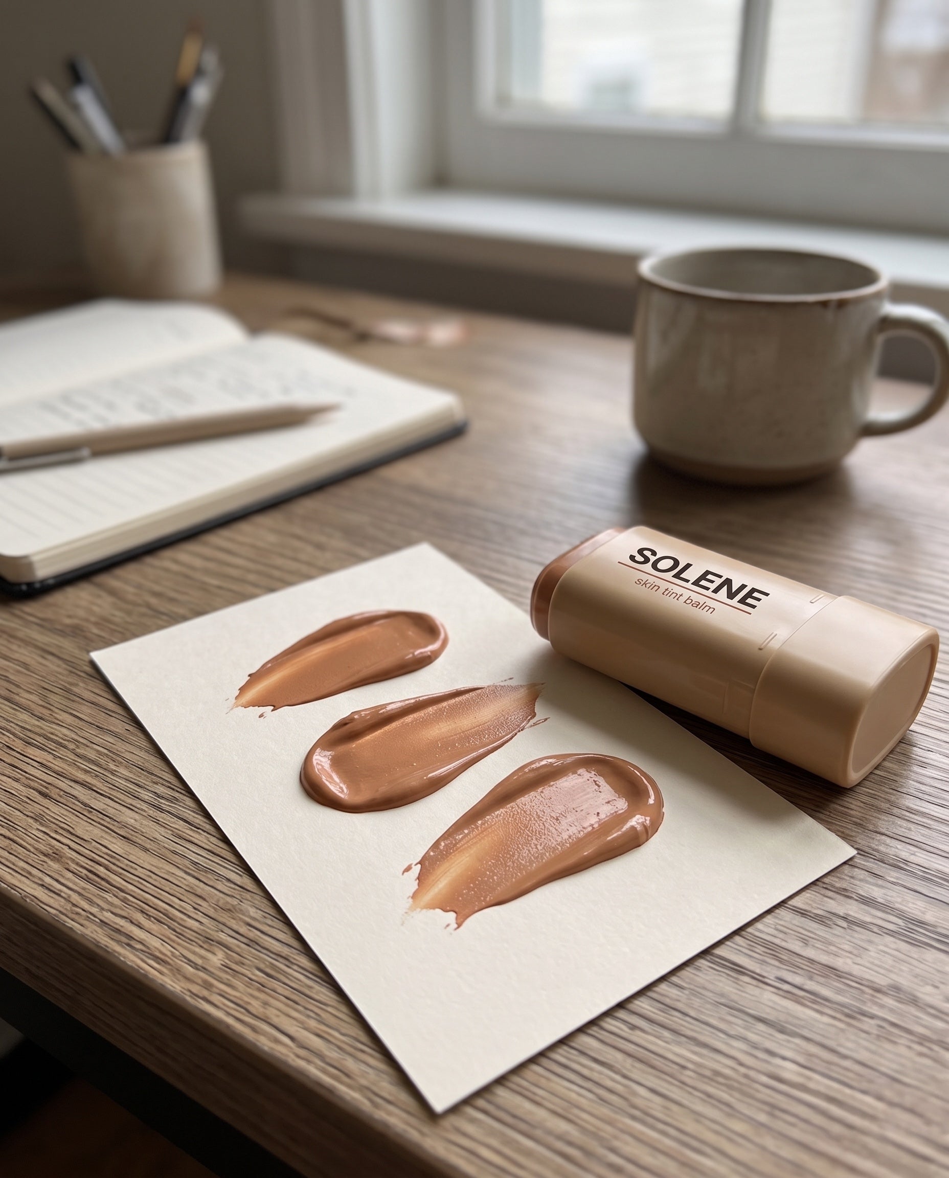 Solene tint swatch samples